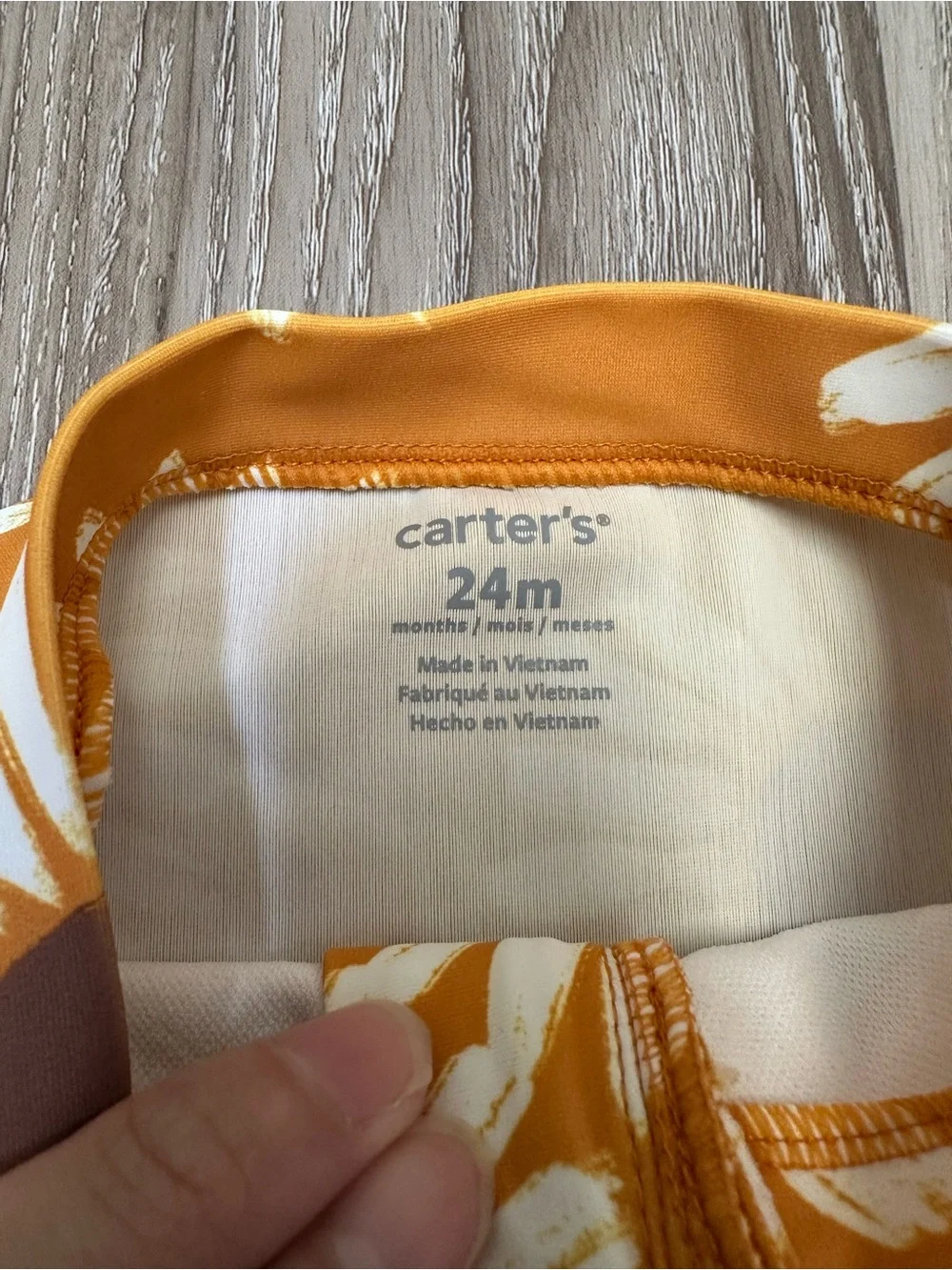 Carter’s Sunflower One-Piece Swimsuit - Golden Yellow